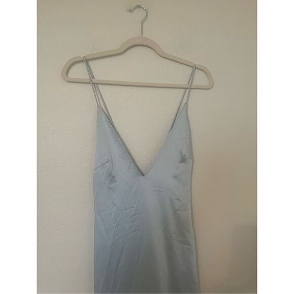More to Come Regina Maxi Dress in Baby Blue NEW NWT - Picture 5 of 10